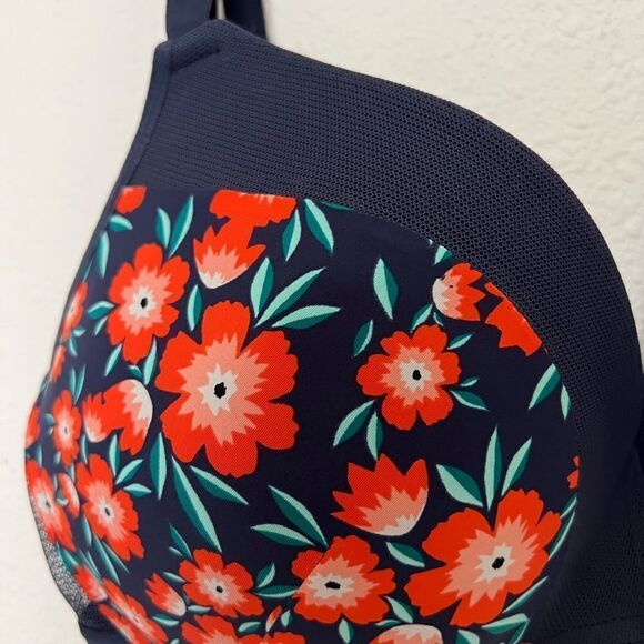 Lively The No-Wire Push-Up Floral Print bra  36DDD - Picture 3 of 9